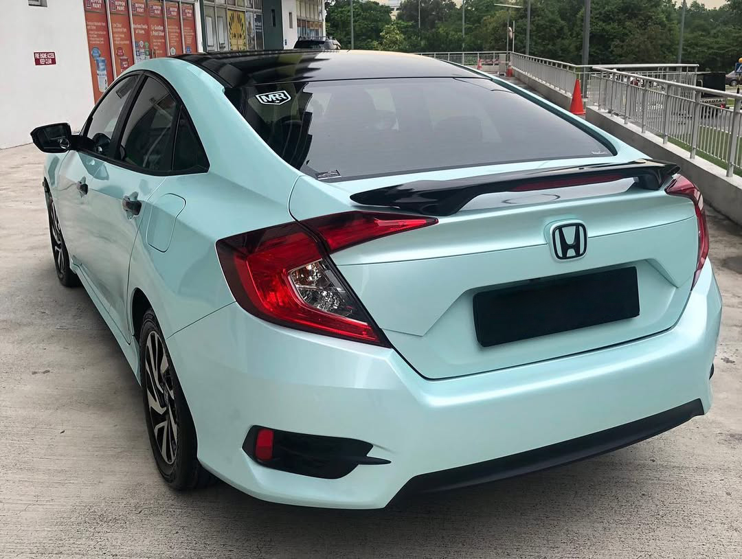 Ravoony Basic Gloss Macaron Moonlight Jade Vinyl Car Wrap review Benjamin Taylor 02