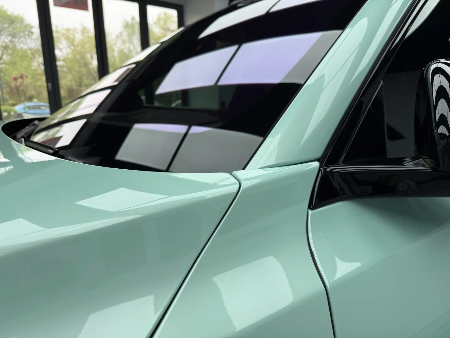 Ravoony Basic Gloss Macaron Moonlight Jade Vinyl Car Wrap review Ava Robinson