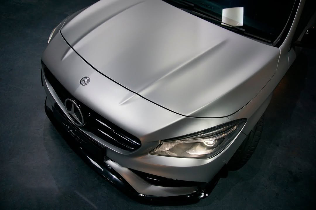 Ravoony Plus Matte Chrome Alexander Silver Metallic Vinyl Wrap review amy vheng 01