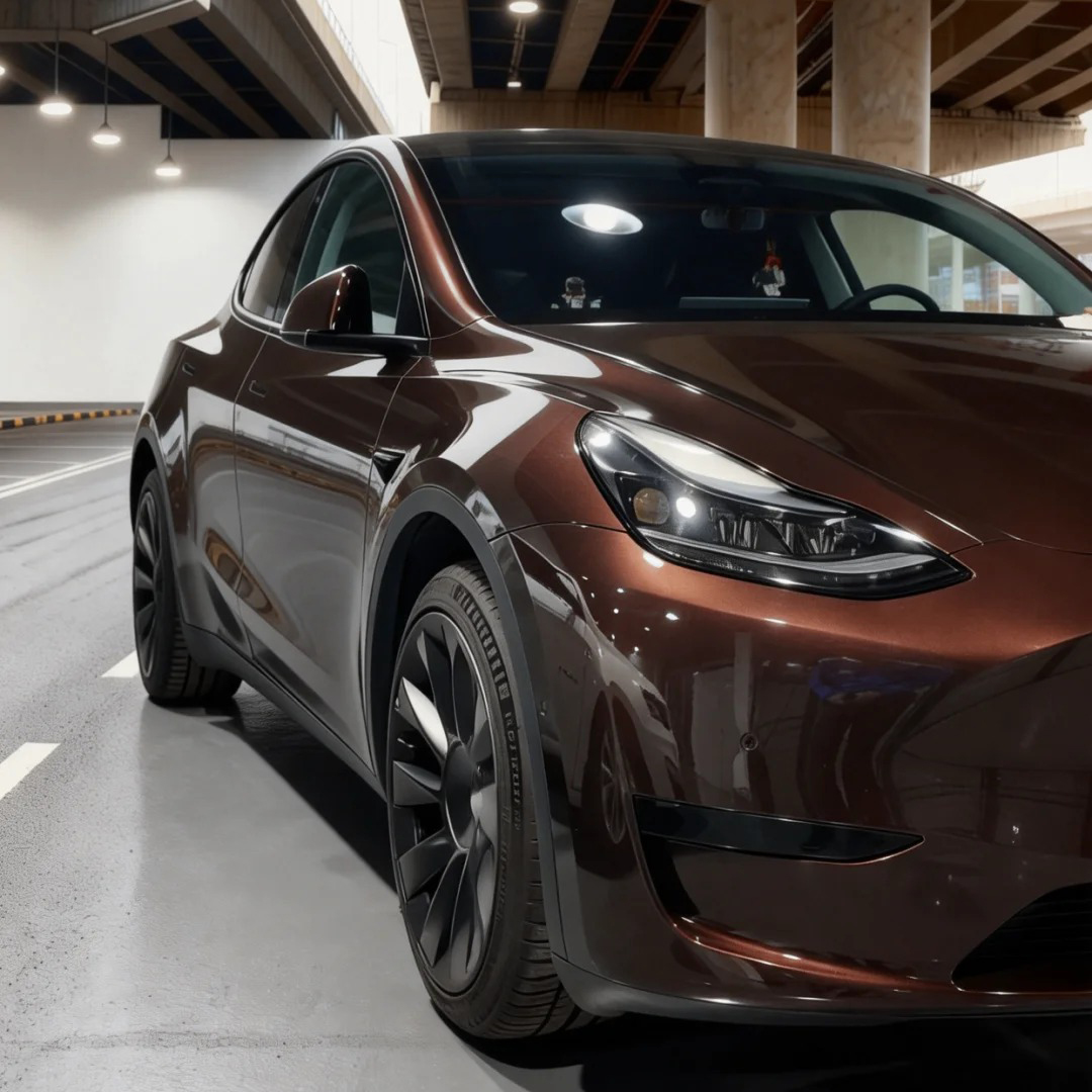 Ravoony Plus Porsche Gloss Terra Brown Vinyl Car Wrap review jason sheng 00