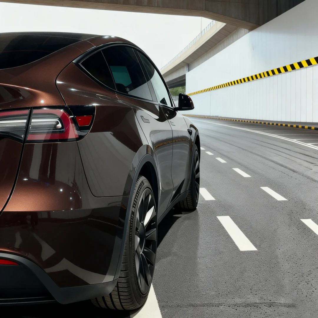 Ravoony Plus Porsche Gloss Terra Brown Vinyl Car Wrap review jason sheng 04