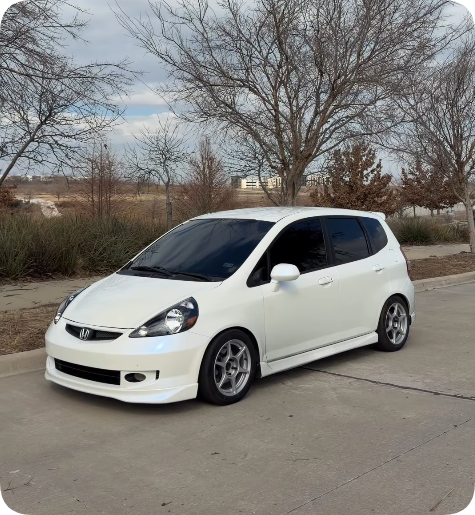 Ravoony Plus PET Glossy White to Blue Car Vinyl Wrap review blondedjay 01