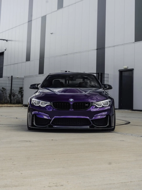 Ravoony Plus PET Gloss Ghost Midnight Purple Car Vinyl Wrap review 