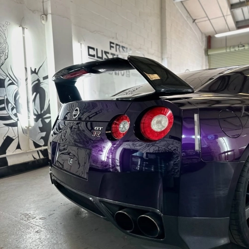 Ravoony Plus PET Gloss Ghost Midnight Purple Car Vinyl Wrap review 