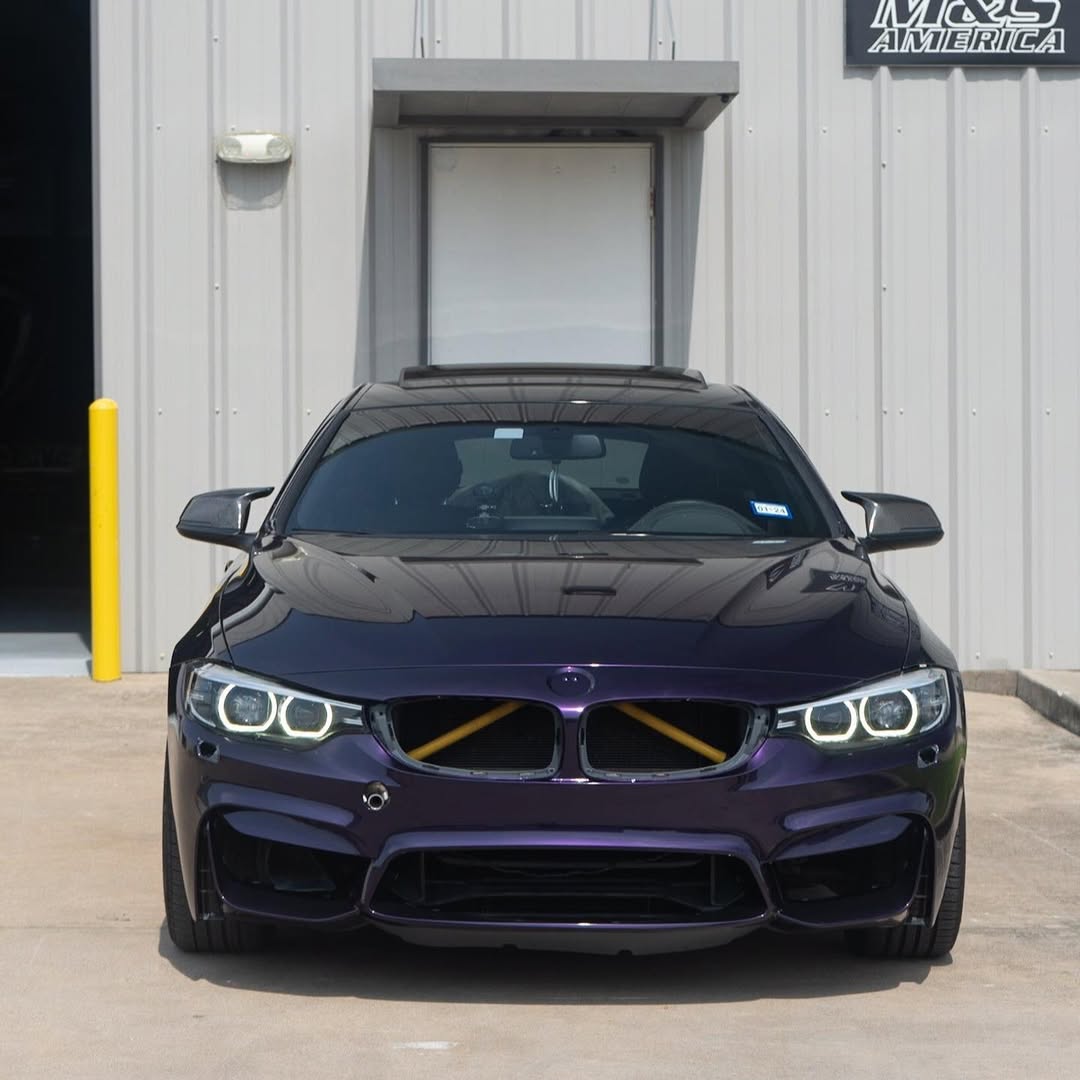 Ravoony Plus PET Gloss Ghost Midnight Purple Car Vinyl Wrap review Chloe sie 00