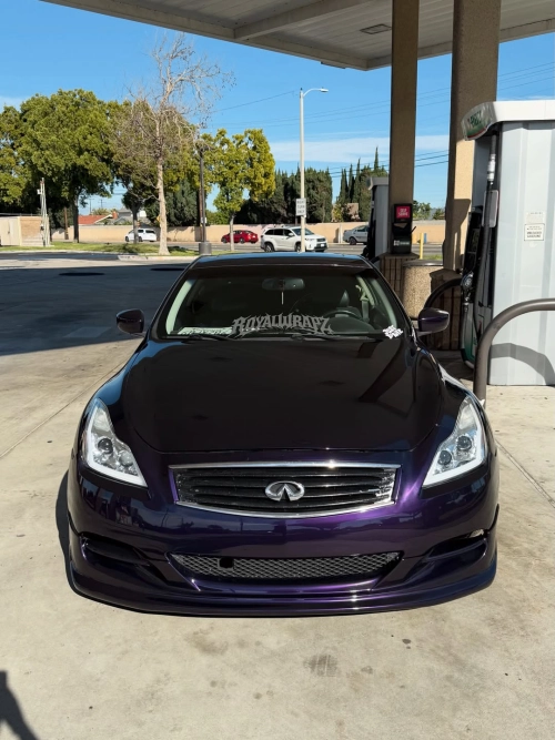 Ravoony Plus PET Gloss Ghost Midnight Purple Car Vinyl Wrap review 