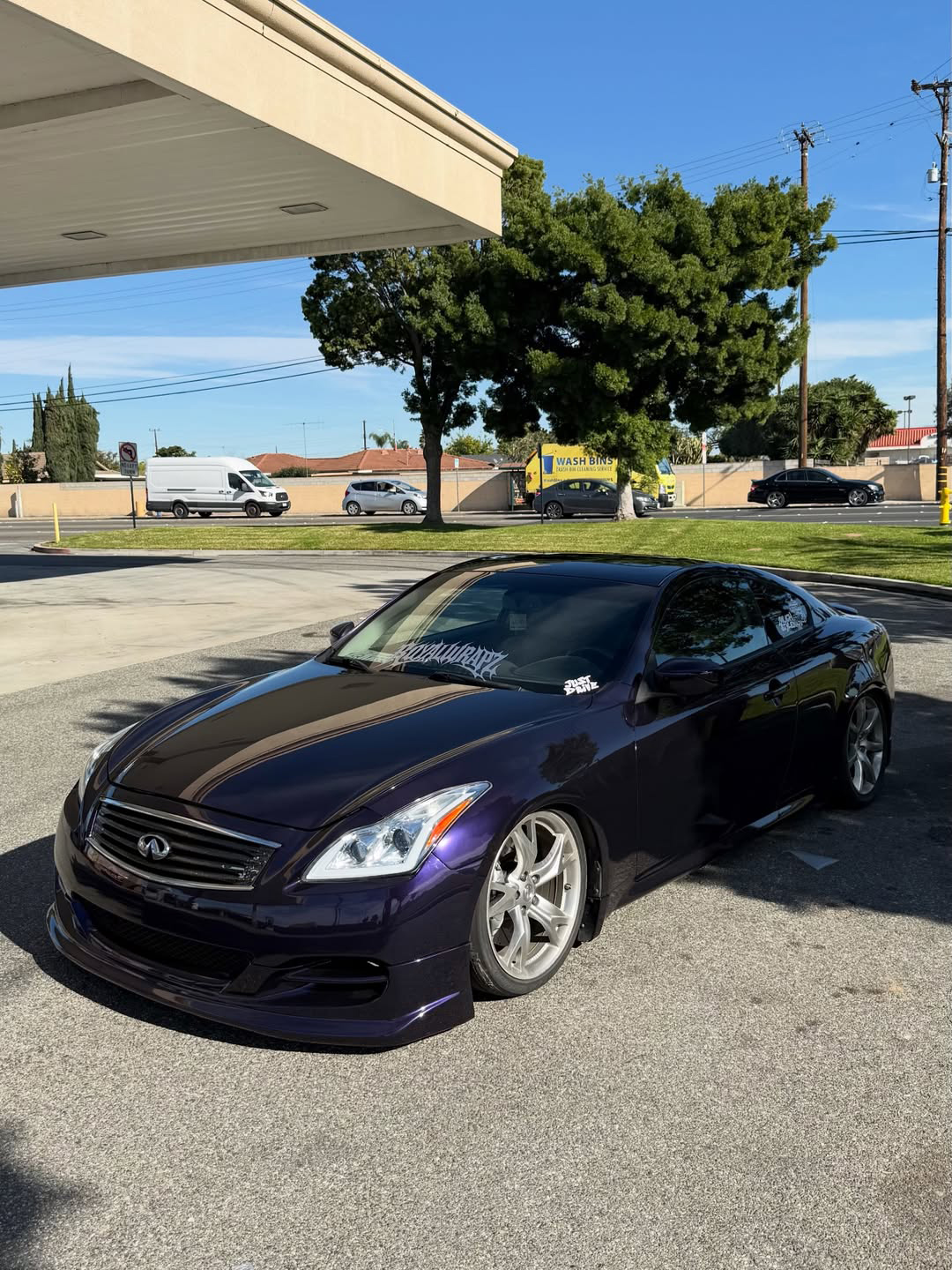 Ravoony Plus PET Gloss Ghost Midnight Purple Car Vinyl Wrap review amy boerd 01