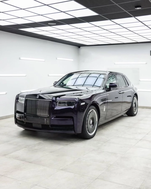 Ravoony Plus PET Gloss Ghost Midnight Purple Car Vinyl Wrap review 