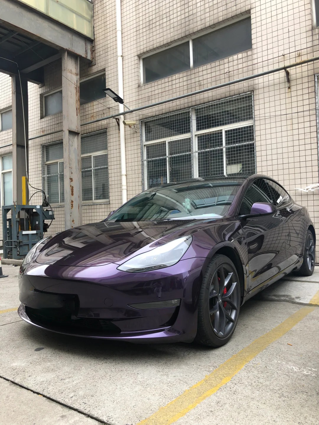 Ravoony Plus PET Gloss Ghost Midnight Purple Car Vinyl Wrap review zoey jndifv 01