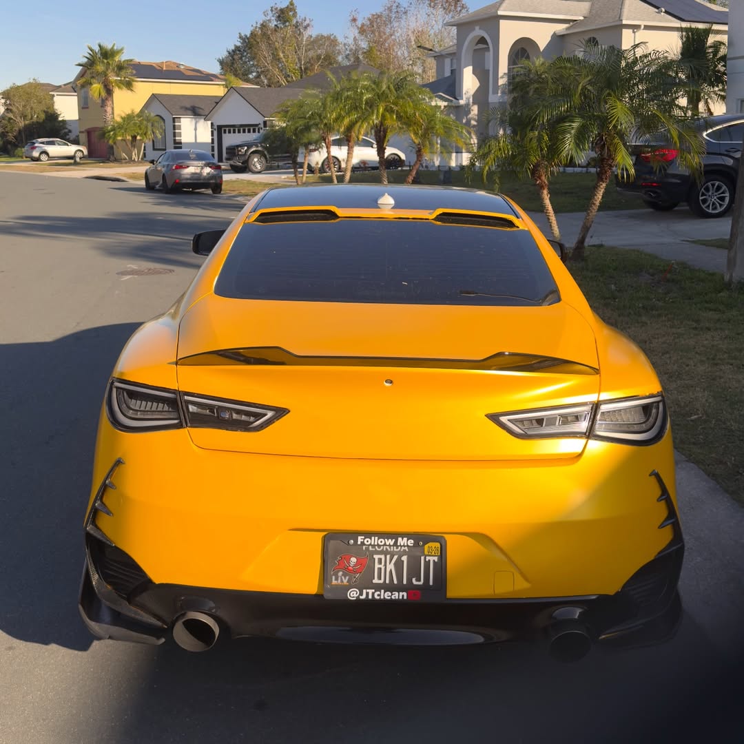 Ravoony Plus Matte Metallic Yellow Car Wrap review jason sheng 01