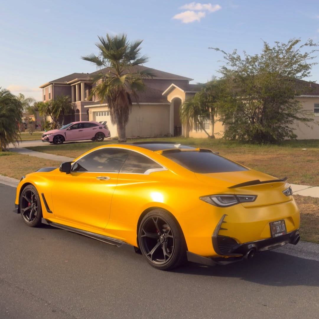 Ravoony Plus Matte Metallic Yellow Car Wrap review jason sheng 02
