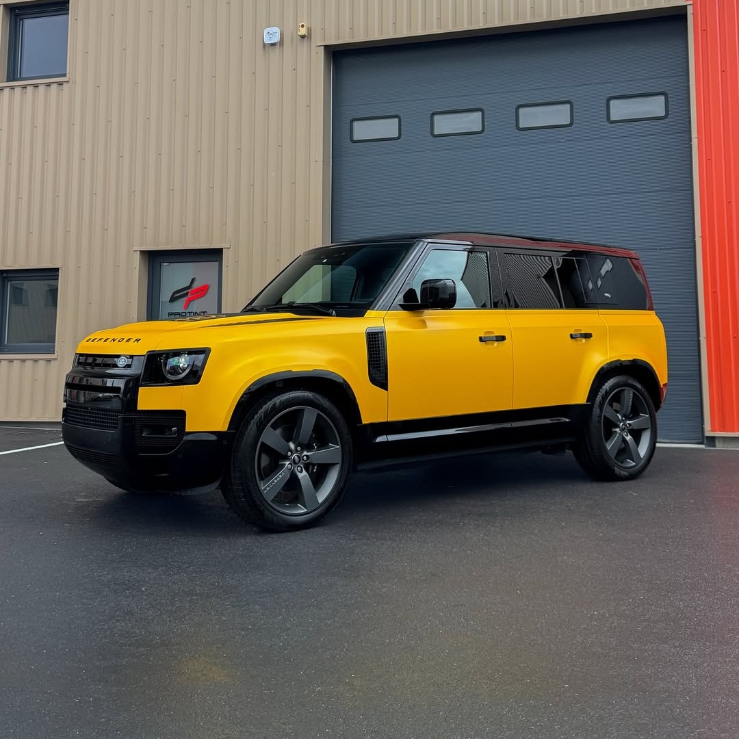 Ravoony Plus Matte Metallic Yellow Car Wrap review Brian Thompson 00