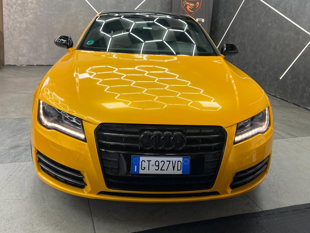 Ravoony Plus Glossy Metallic Yellow Car Wrap review Christopher Lee 03