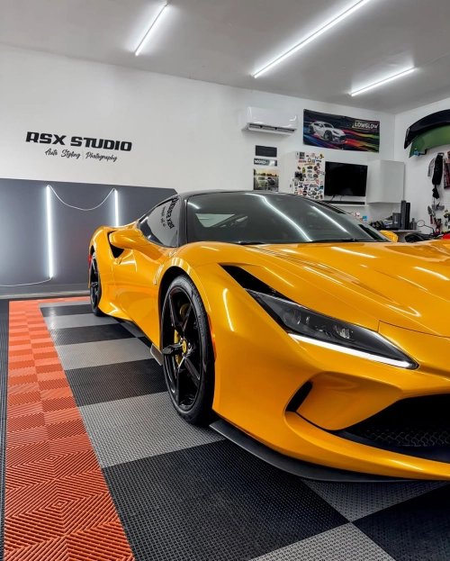 Ravoony Plus Glossy Metallic Yellow Car Wrap review 
