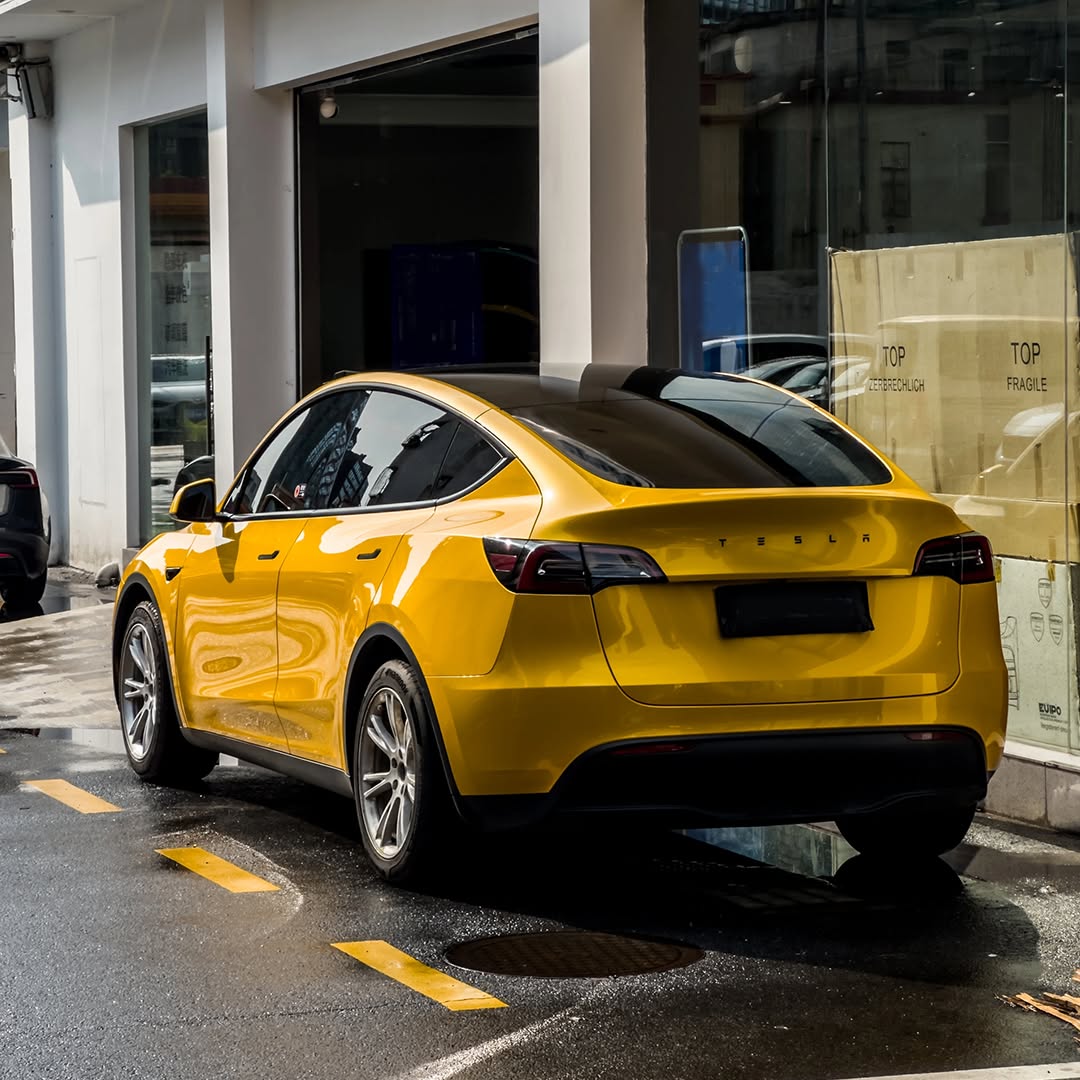 Ravoony Plus Glossy Metallic Yellow Car Wrap review Jason Miller 04