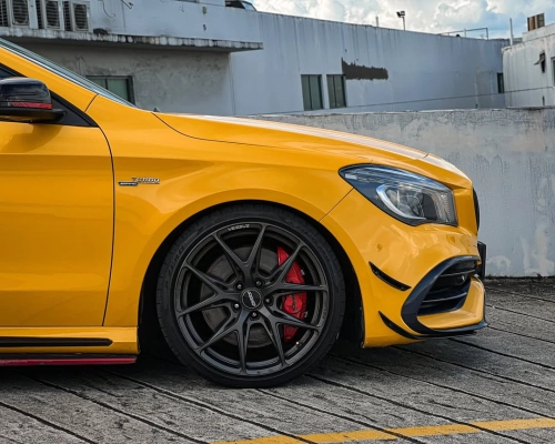 Ravoony Plus Glossy Metallic Yellow Car Wrap review 