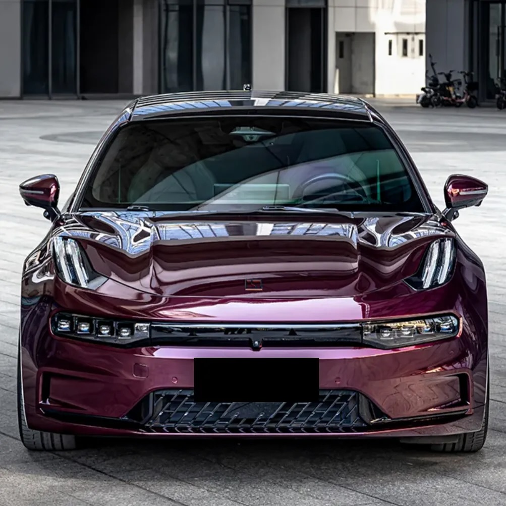 Ravoony Plus PET Gloss Glaze Black Red Vinyl Wrap review Andrew King 00