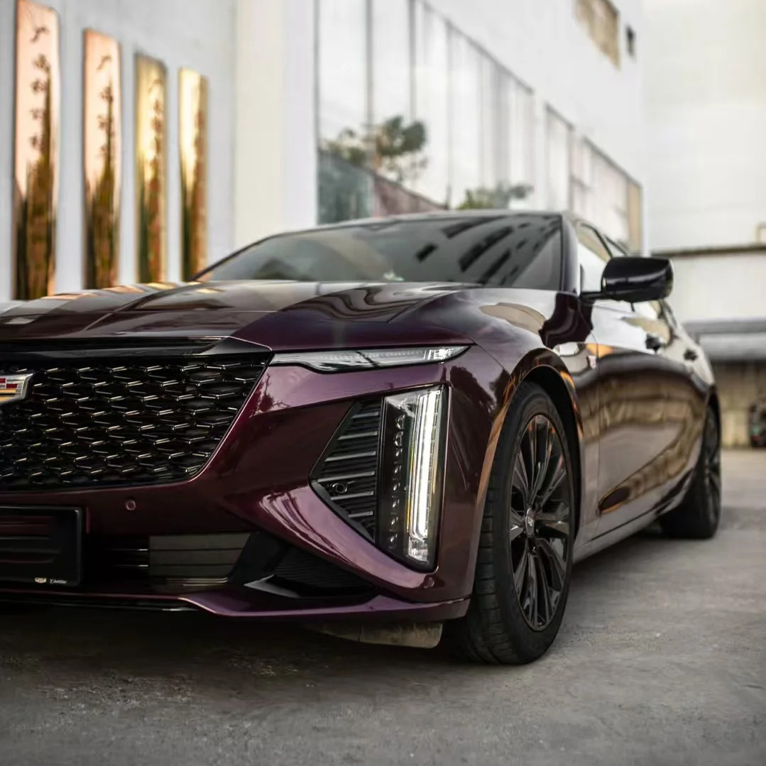 Ravoony Plus PET Gloss Glaze Black Red Vinyl Wrap review Daniel White 01