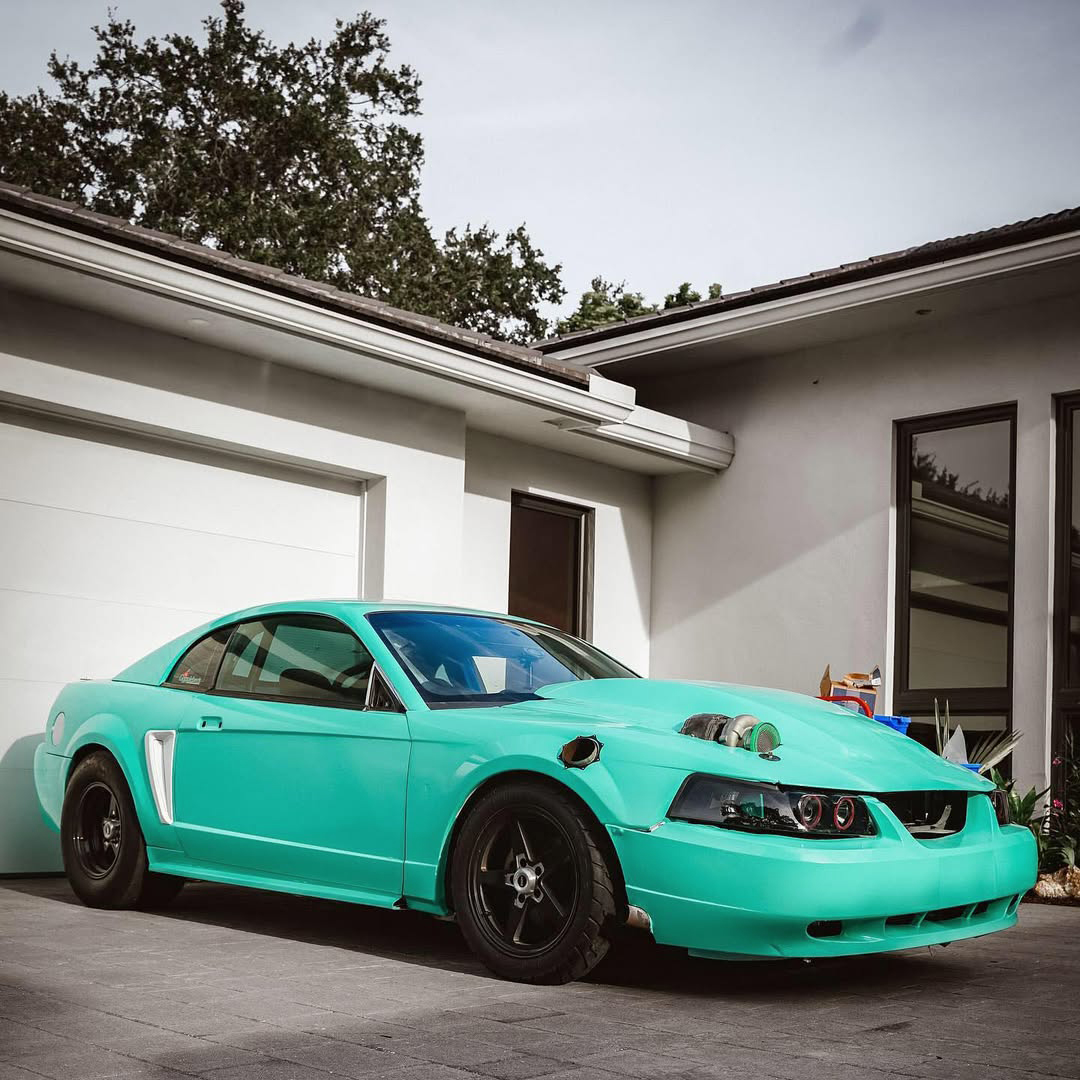 Ravoony Plus PET Glossy Porsche Mint Green Car Wrap review Alice jams 01