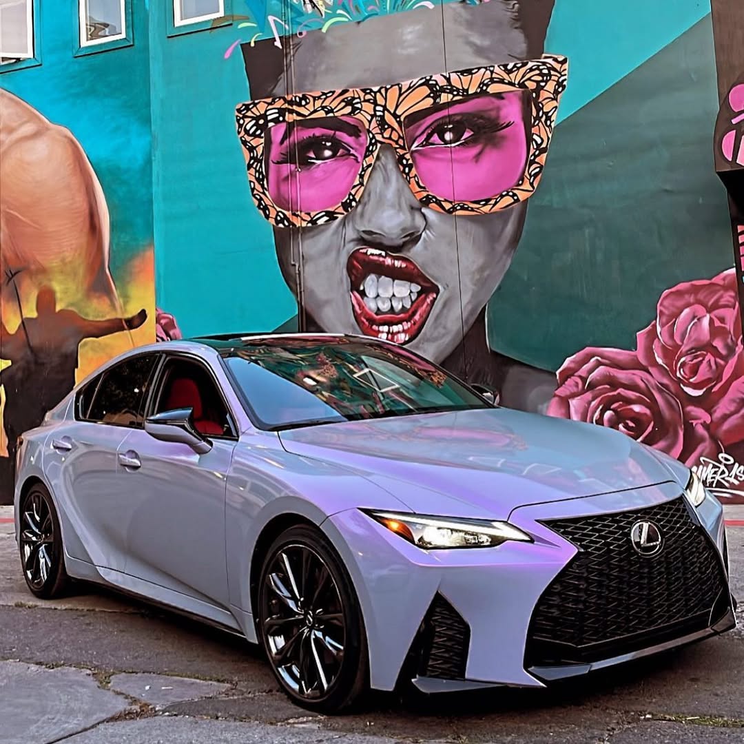 Ravoony Plus PET Glossy Metallic Crystal Grey Purple Car Wrap review Derek Brown