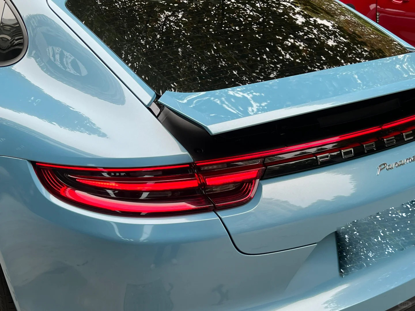 Ravoony Plus Gloss Metallic Porsche Ice Blue Car Wrap review Nicole Taylor 01