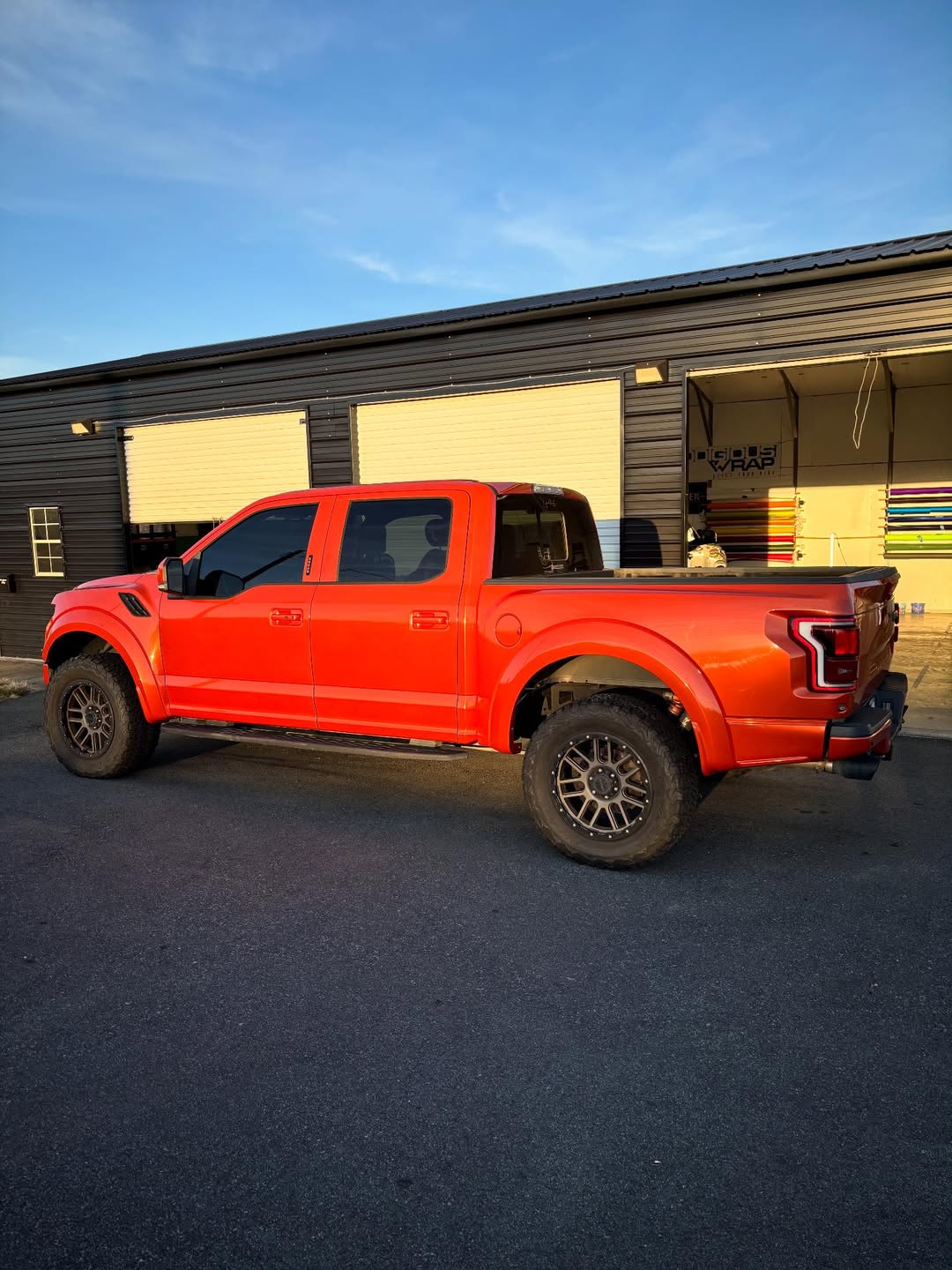 Ravoony Plus Glossy Porsche Orange Car Vinyl Wrap review Zoe Phillips 03