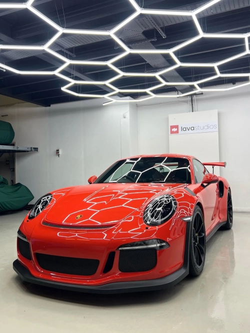 Ravoony Plus Glossy Porsche Orange Car Vinyl Wrap review 