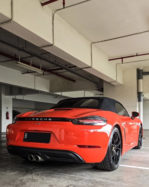 Ravoony Plus Glossy Porsche Orange Car Vinyl Wrap review 