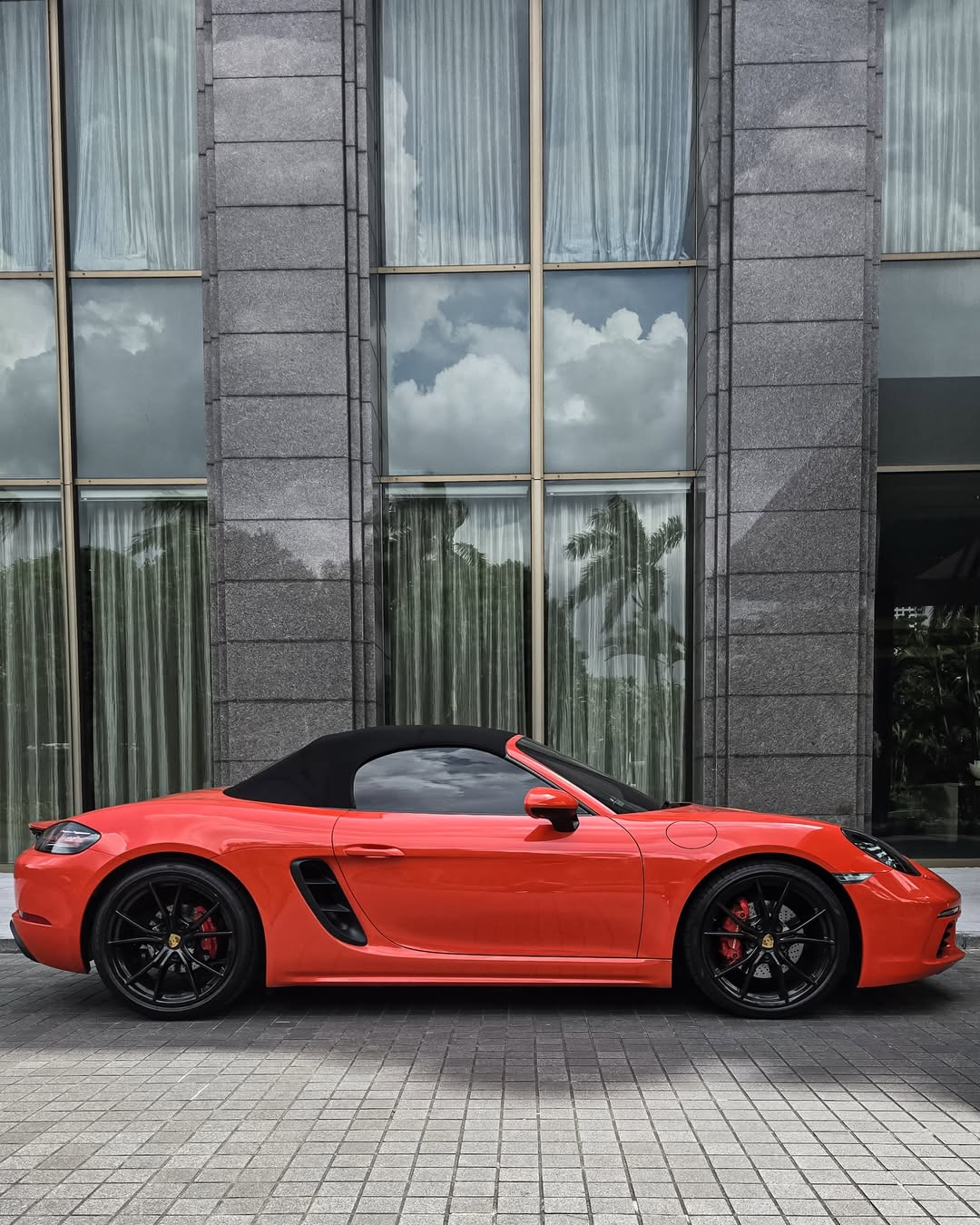 Ravoony Plus Glossy Porsche Orange Car Vinyl Wrap review Jack Rivera 03