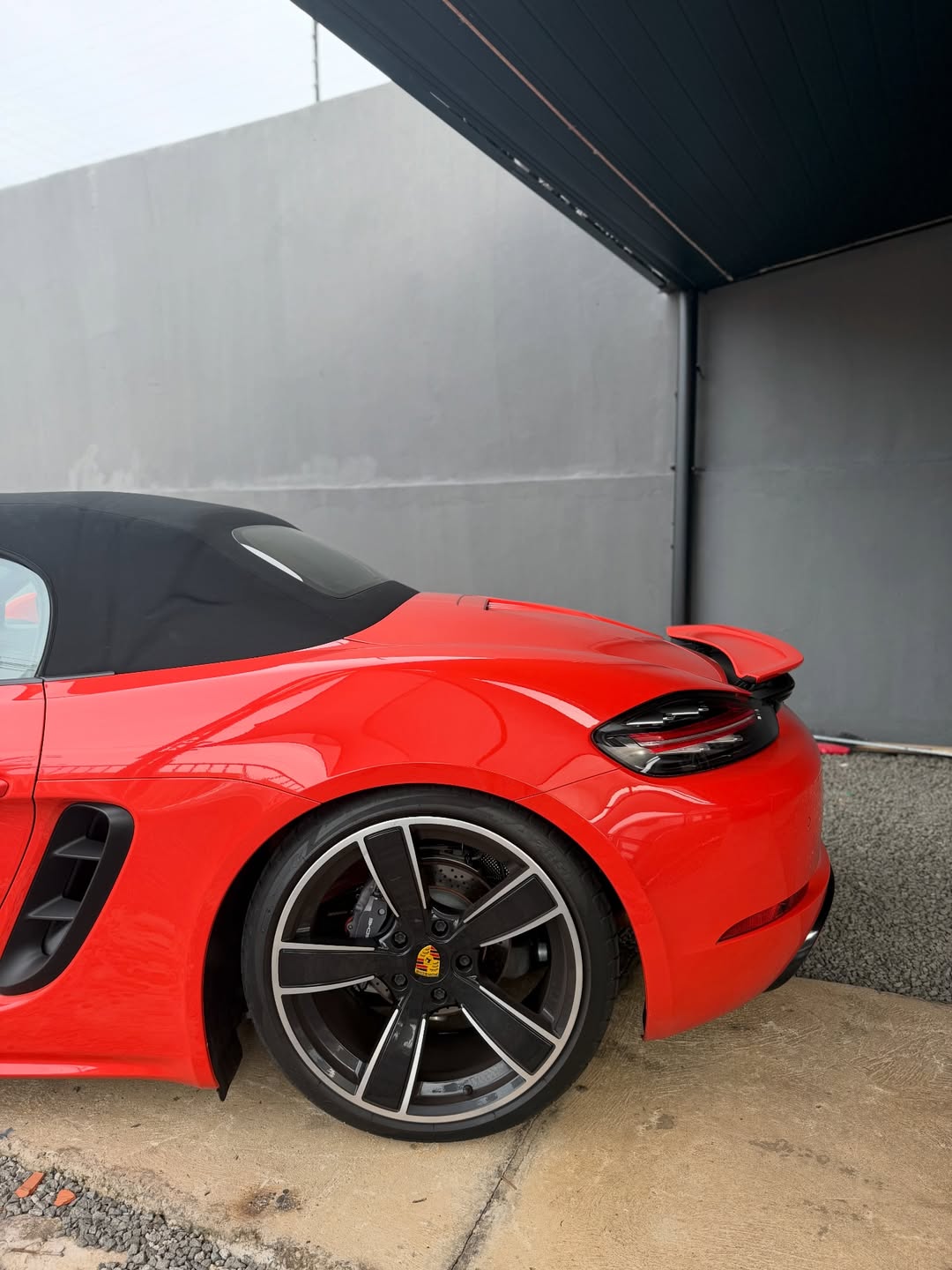 Ravoony Plus Glossy Porsche Orange Car Vinyl Wrap review Olivia Foster 01