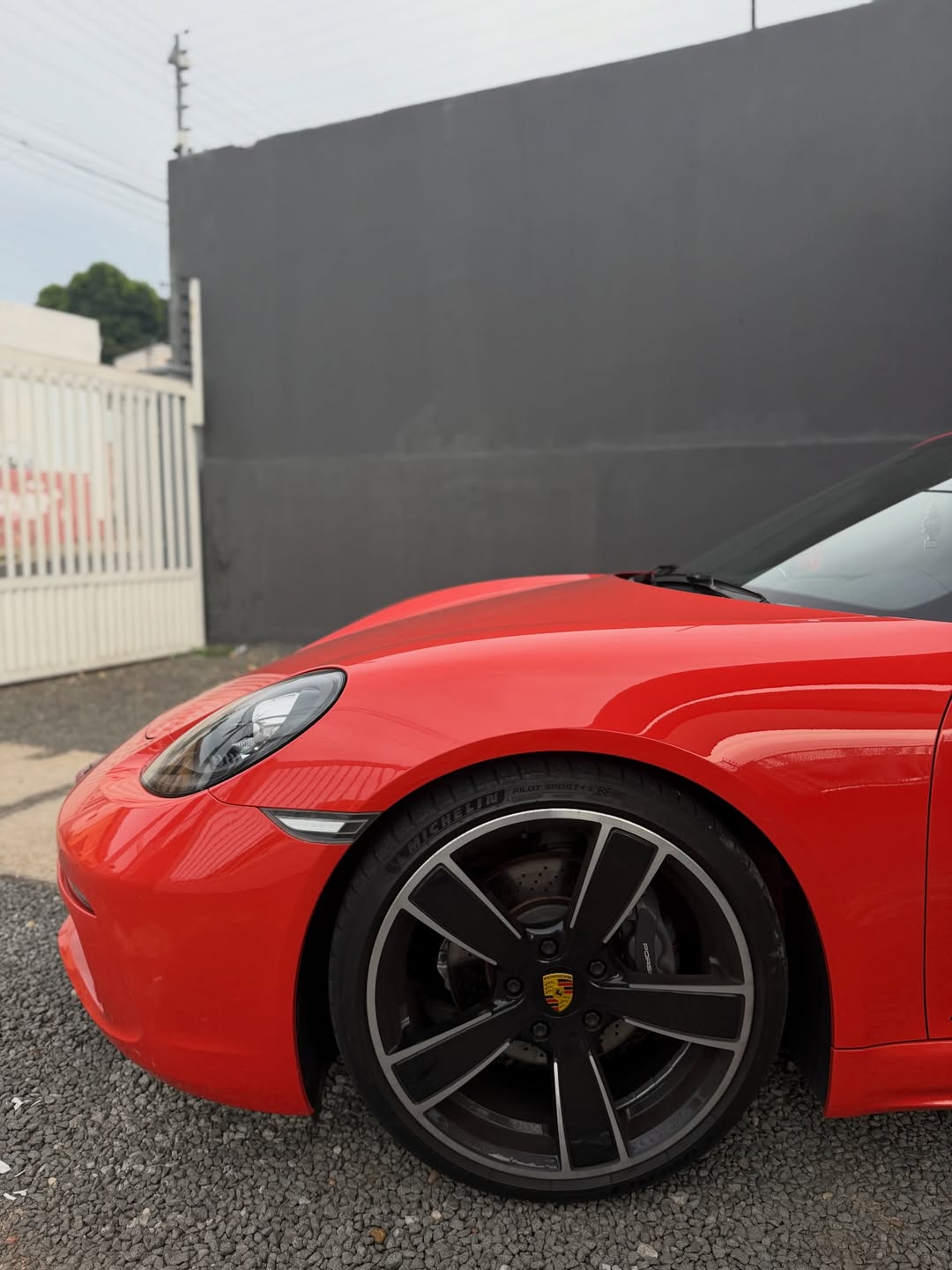 Ravoony Plus Glossy Porsche Orange Car Vinyl Wrap review Olivia Foster 02