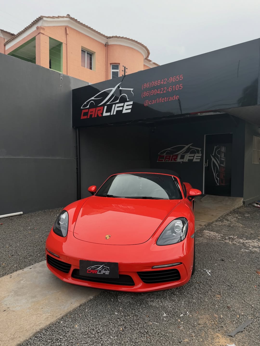 Ravoony Plus Glossy Porsche Orange Car Vinyl Wrap review Olivia Foster 05