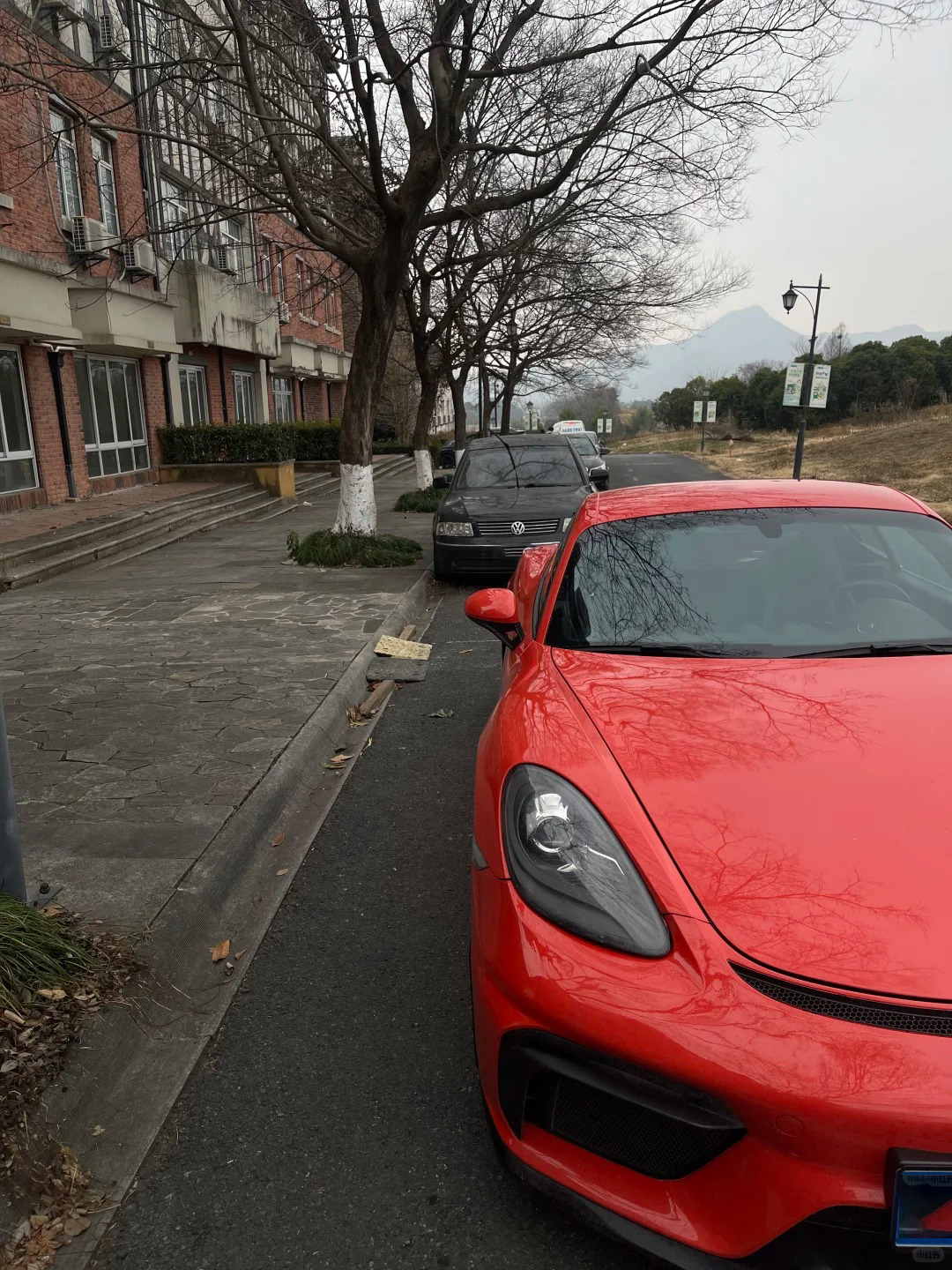 Ravoony Plus Glossy Porsche Orange Car Vinyl Wrap review Grace Powell 01