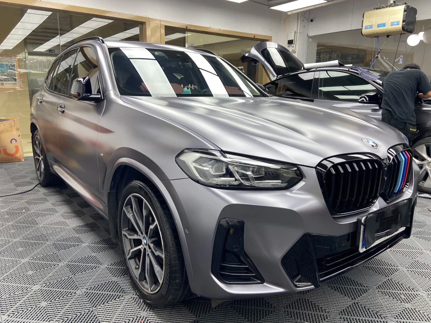 Ravoony Plus Pure Metal Carbon Grey Car Vinyl Wrap review 2