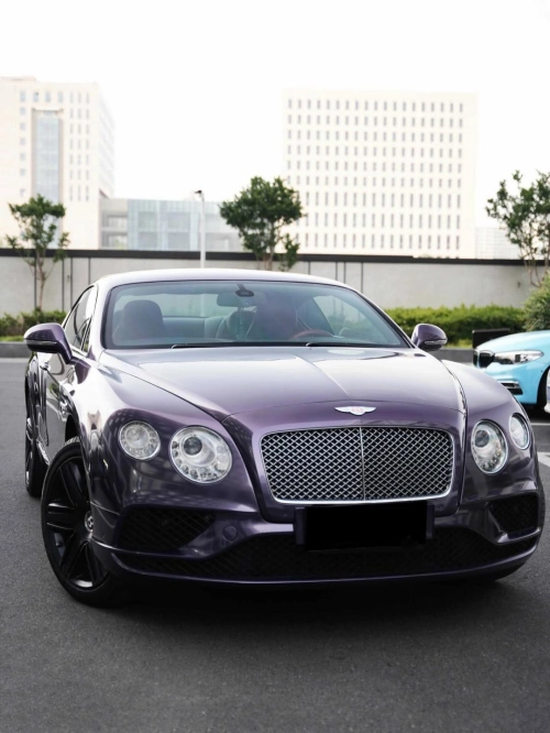 Ravoony Plus Bentley Gloss Grey Violet Car Vinyl Wrap review 