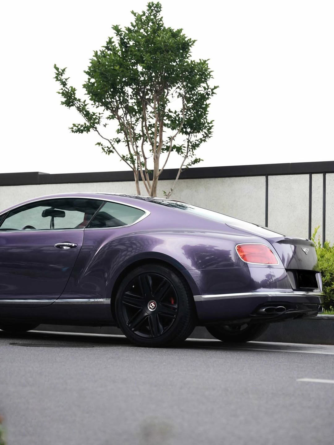 Ravoony Plus Bentley Gloss Grey Violet Car Vinyl Wrap review Ethan Murphy 02