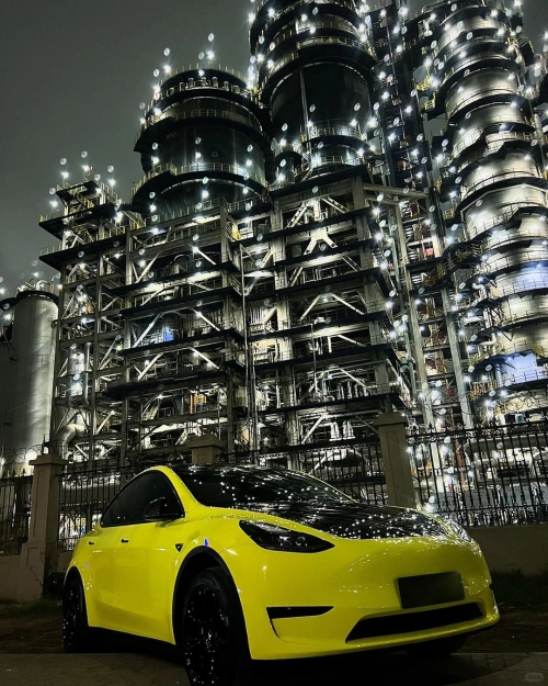 Ravoony Plus Glossy Crystal Lemon Yellow Vinyl Wrap review 