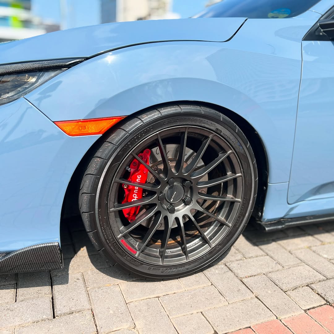 Ravoony Plus PET Glossy Crystal Cement Grey Car Wrap review Luna Bell 01