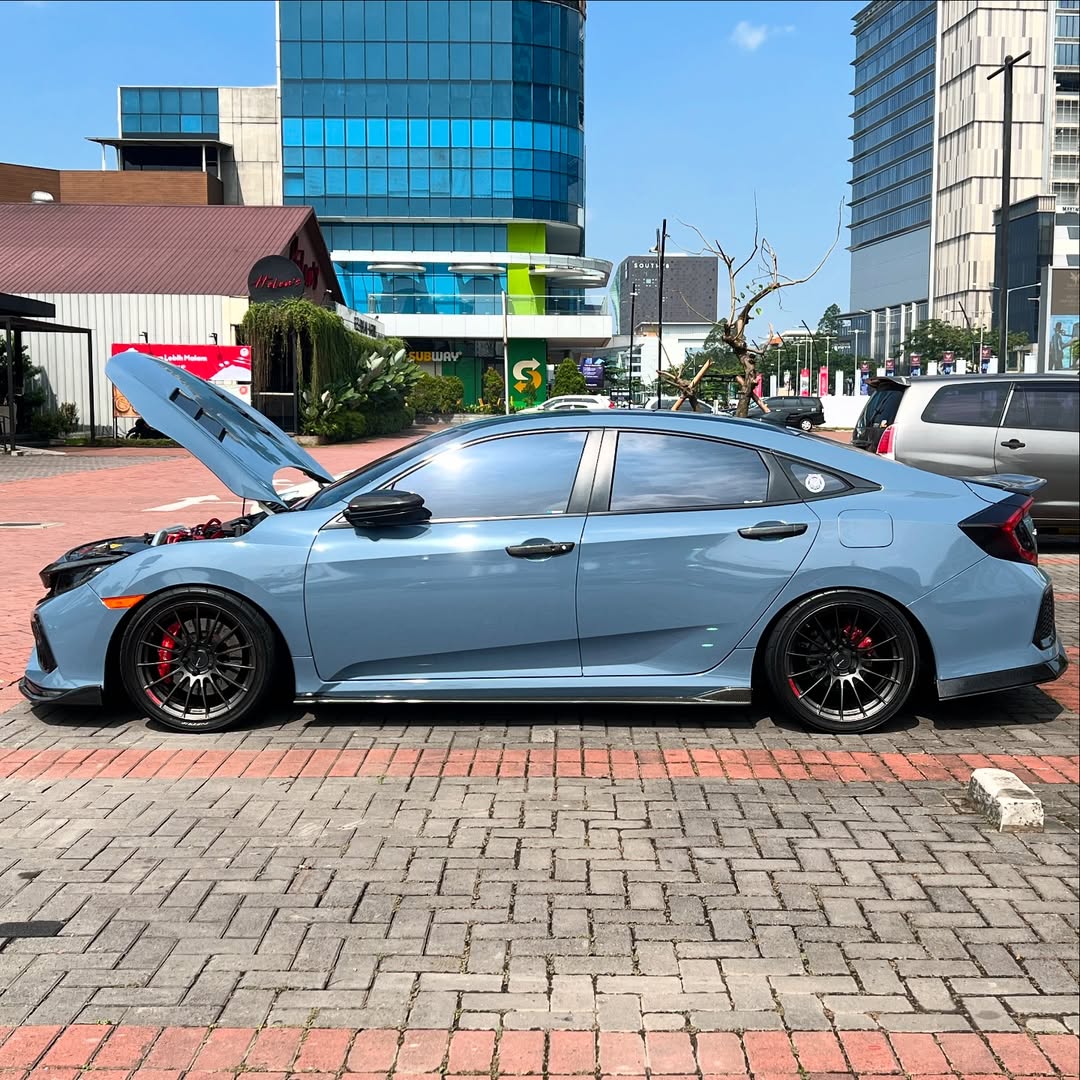 Ravoony Plus PET Glossy Crystal Cement Grey Car Wrap review Luna Bell 00