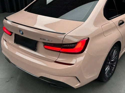 Ravoony Plus PET Premium Super Gloss Latte Beige Vinyl Wrap review 