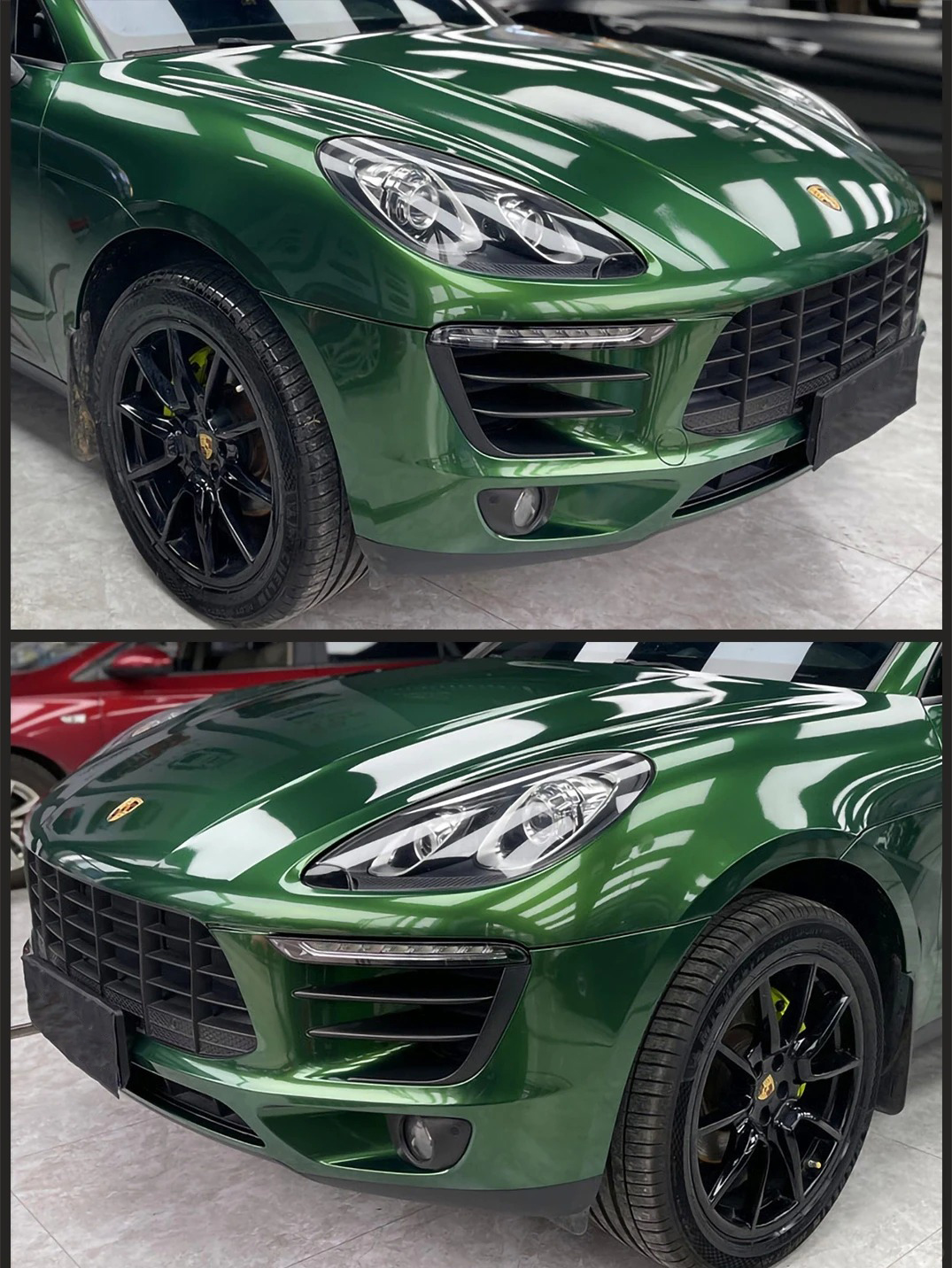 Ravoony Basic Metal Sonoma Green Car Vinyl Wrap review 1