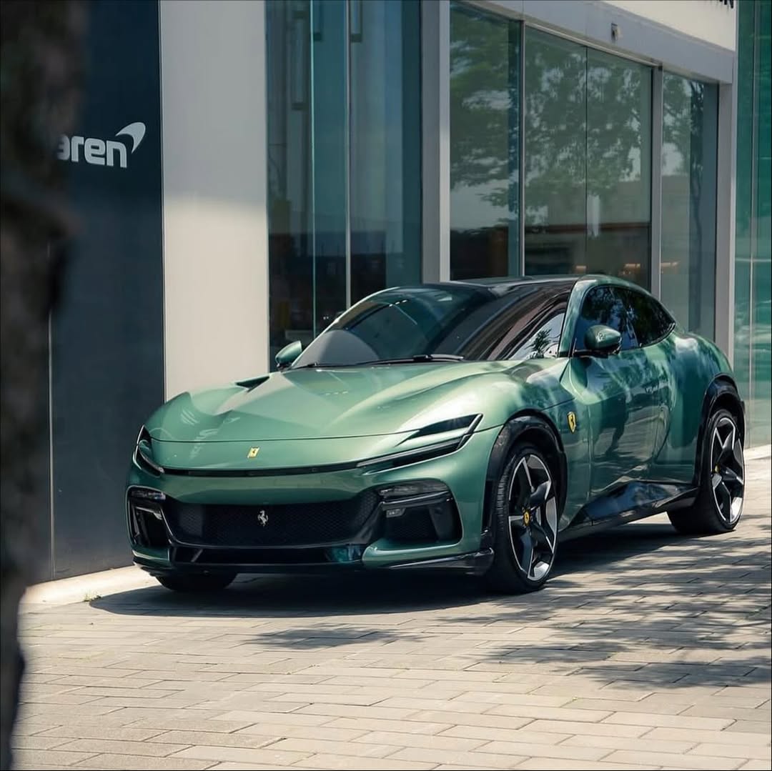 Ravoony Basic Ferrari Gloss Verde Francesca Green Vinyl Car Wrap review Everly Ward 01