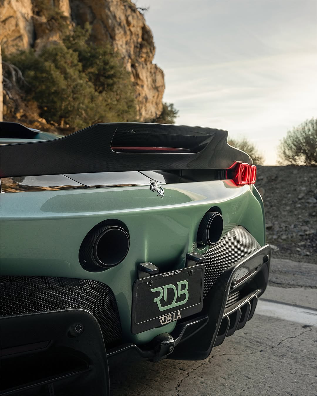 Ravoony Basic Ferrari Gloss Verde Francesca Green Vinyl Car Wrap review Beckett Scott 01