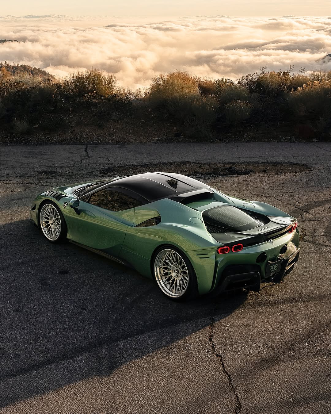 Ravoony Basic Ferrari Gloss Verde Francesca Green Vinyl Car Wrap review Beckett Scott 02