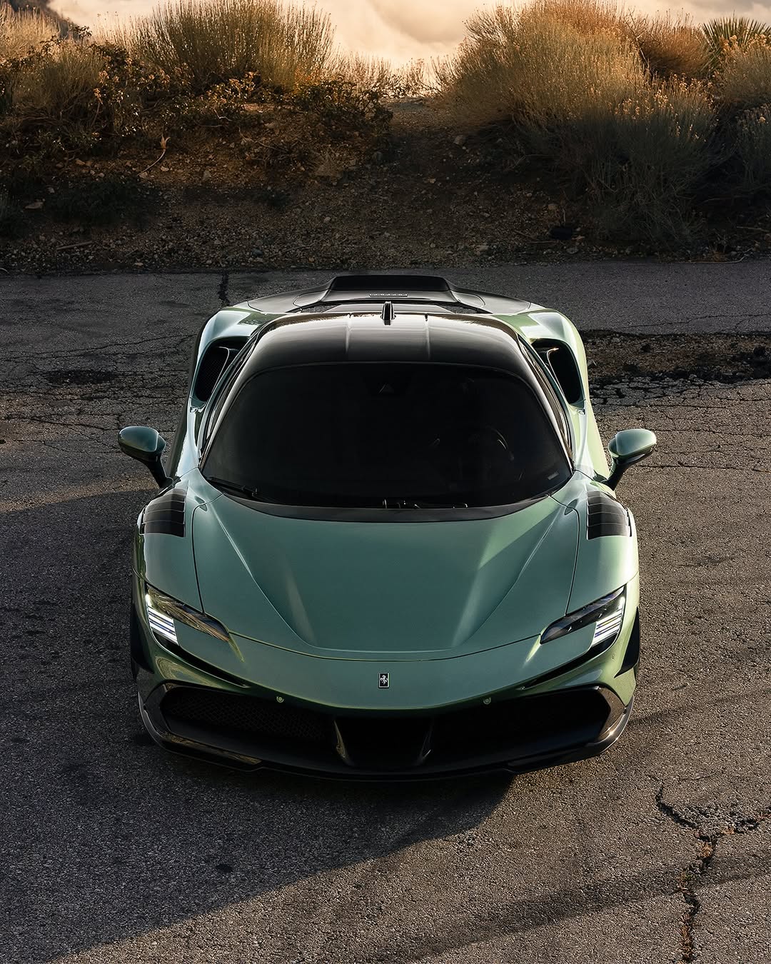 Ravoony Basic Ferrari Gloss Verde Francesca Green Vinyl Car Wrap review Beckett Scott 04