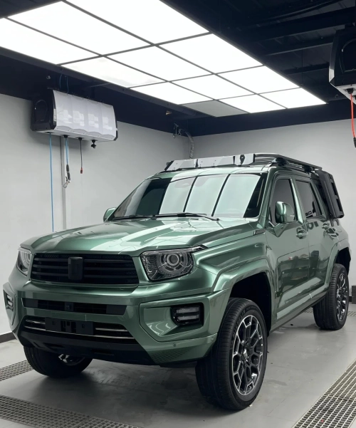 Ravoony Basic Ferrari Gloss Verde Francesca Green Vinyl Car Wrap review 