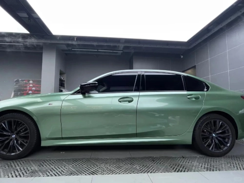 Ravoony Basic Ferrari Gloss Verde Francesca Green Vinyl Car Wrap review 
