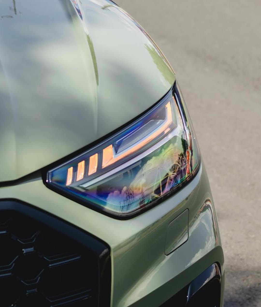 Ravoony Plus Light Khaki Green Car Vinyl Wrap review 2