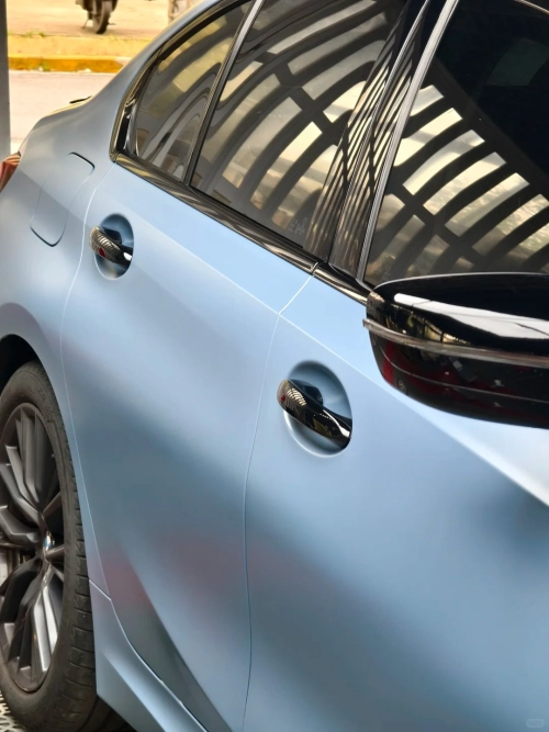 Ravoony Plus Ultimate Flat China Blue Car Wrap review 