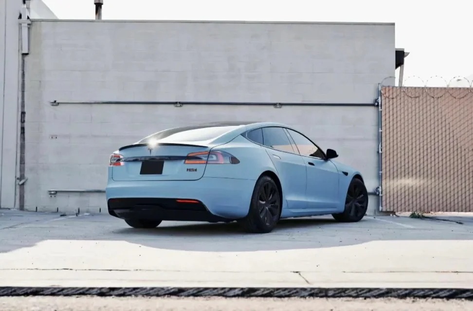 Ravoony Plus Ultimate Flat China Blue Car Wrap review David Chen 02